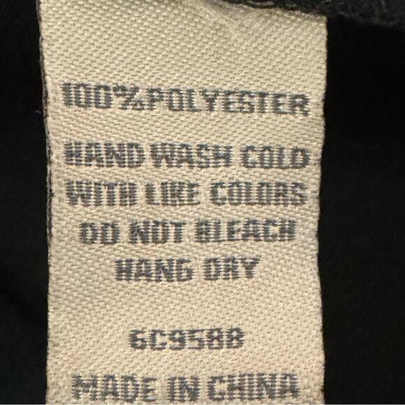 Cecico black knee length faux wrap sleeveless sheath dress size small S
 b30 - Picture 3 of 4